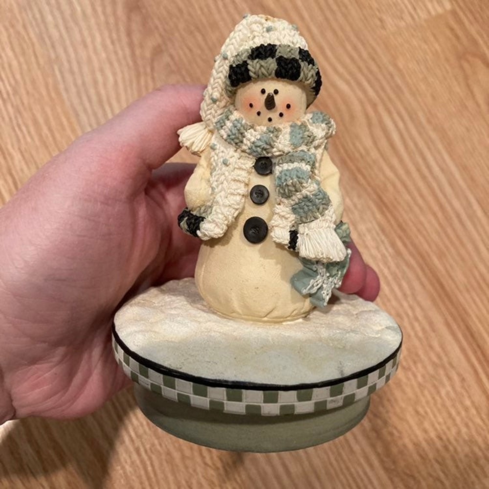 Candle Topper‎ Snowman